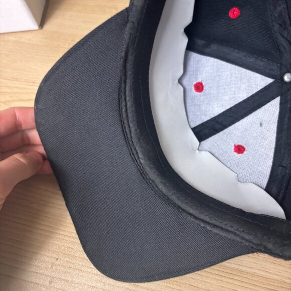 Vintage Nascar Hat Cap Strap Back Black Dale Earnhardt Jr Racing NWT - Picture 9 of 11